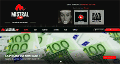 Desktop Screenshot of mistralfm.fr